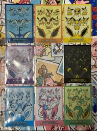 PTCG 簡中 伊貝禮盒卡套 一套八個 寶可夢卡 夏日禮盒