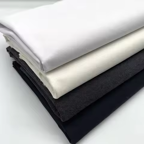 200D Soft Stretch Denim Fabric Cotton Spandex By The Meter for Jeans Clothing Dress Bags Sewing Brea