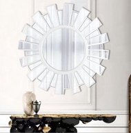 全城熱賣 - 浴室鏡衛生間壁掛鏡子（白色)(尺寸:85*85cm）