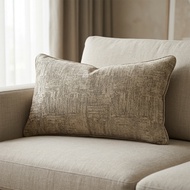 Seville Long Cushion Stone 30 x 50cm