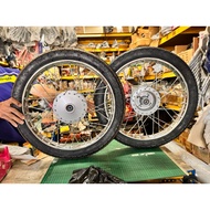 HONDA C70 GBO GBOJ RIM COMPLATED SET DEPAN & BELAKANG