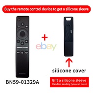 New BN59-01329A For Samsung Voice TV Remote Control QN55Q8DTAFXZA With Cover