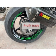 Licheng Trading/Kawasaki Z900 Motorcycle Wheel Frame Sticker/Z900 Steel Rim Sticker/Wheel inner rim 
