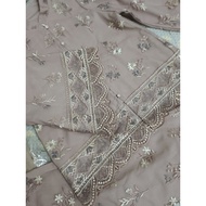 hiyarah baju kurung one set lace  with skirt by ceo chomel saiz M