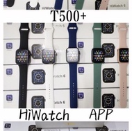 Jam smartwatch t500 seri 5 iwo smart watch t500 plus hiwatch seri 6