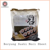 ◆ ☫ ❡ Boryung Sushi Nori Sheets Kimbap 100pcs/sheets