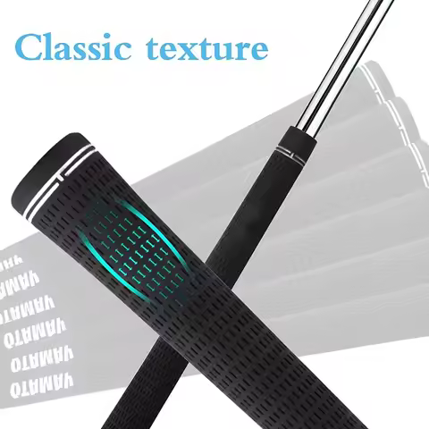 1pc Golf Rubber Club Grip High Quality Velvet Standard Size Putter Grips Golf Club Accessories Handl