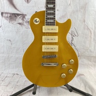 Gibson Gold Top electric guitar P90 pickup chrome-plated hardware professionally manufactured