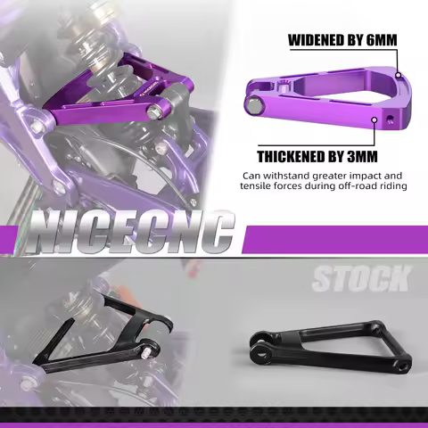 NICECNC For Surron Light Bee X S L1E Reinforced Shock-absorbing Triangle Bracket For Segway X160 X26