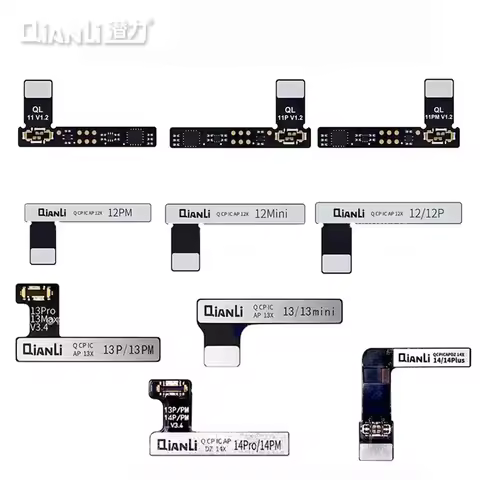 Qianli Battery External Flex Cable FPC For iPhone 11 12 13 14 Pro MAX Mini For Power/iCopy Plus/Apol