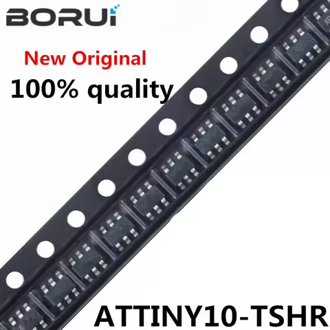 5PCS ATTINY10-TSHR SOT23-6 ATTINY10 T10E SOT SMD 10-TSHR