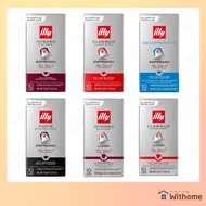 [illy] Nespresso Compatible Capsule Coffee 6 flavors (10PCS)