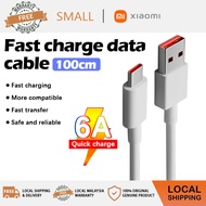 Xiaomi Type-C Fast Charging Data Cable 6A 120W TurboCharger Charging COMPATIBLE For Redmi 10T Pro ,N