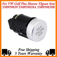 For VW Golf Plus Sharan TIguan Seat Alhambra 2008-2021 Automatic Engine Start Stop Switch Button 5N0