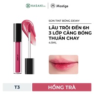 Son Tint Bóng Mastige Dewy Lâu Trôi Màu T3 Hồng Trà 4.5ml