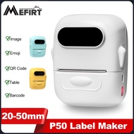 Marklife P50 Mini Label Printer Self Adhesive Label Machine Portable Wireless Thermal Sticker Labell