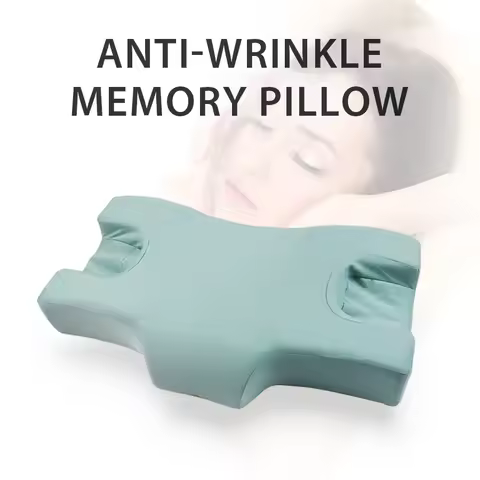 Sleeping Beauty Pillow Anti-Wrinkle Neck Protection Sleep Memory Foam Pillow Comfortable Soft Skin C