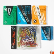 Set of 5 boxes of paper clips C.62 - C.62 colors