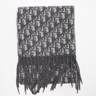 Dior 經典老花羊絨圍巾