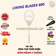 [Worn string - Free bag + Wrap] Genuine Lining Bladex 600 4U - 5U Badminton Racket, 3 Months