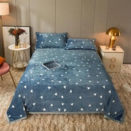 Wholesale flannel blankets milk blankets thickened coral fleece mink velvet blanket nap blanket gift