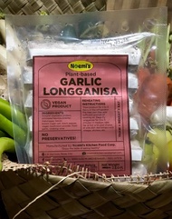 VEGAN GARLIC LONGGANISA (Plant-based/Vegetarian)