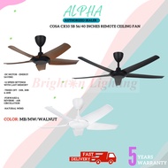Alpha Cosa CX10 5B 56/40 inches Remote Ceiling Fan KIPAS SILING