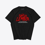 Kepstore Official - Loose Check T-Shirt - Unisex Distro 24s Combed Cotton Word T-Shirt