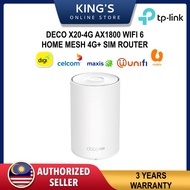 TP-Link Deco X20 4G AX1800 WiFi 6 4G+ Direct SIM Modem Whole Home Mesh Wi-Fi Router