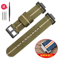 สายนาฬิกาผ้าไนลอน Black Gold สำหรับ G-SHOCK Casio GA110 400 110GB GD120 สายนาฬิกาผ้าไนลอนแบบปรับแต่ง