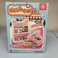 Keruile Children's Handmade DIY Happy Grocery Store mini Convenience Store Creative Children's Educa