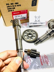 GEAR BOX RASIO GARDAN RASIO SET BEAT FI ESP K81 SCOOPY FI DONAT K93 GENIO TAHUN 2017 BEAT FI ESP 201