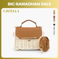 CISTELLA - Pequena Rattan Bag Women's Bag Rattan Bag Women's Handbag Women's Sling Bag Latest Women'