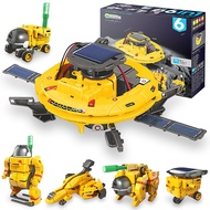 STEM Projects for Kids Ages 8-12 Solar Robot Kit 6-in-1 Space Toys for 10-Year-Old Boy Girl Gift Toy