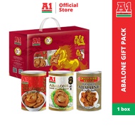 A1 x Dragon Horse Abalone Gift Set (Abalone with Brown Sauce x2, The Great Buddha x1)