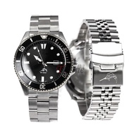 Stainless Steel Strap for Casio Duro MDV-107-1A MDV-106 Marlin Replace Diving Curved End Solid Metal