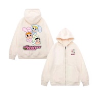 Zip Jacket with Inner Pocket for Baby - Picture of 3 Cute Crying Babies - Soft, warm Cotton Fleece (