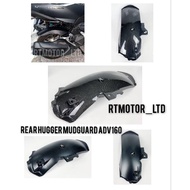 NEW HONDA ADV160 REAR HUGGER MUDGUARD FENDER MUDGUARD BELAKANG ADV 160 PVC