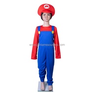 Cosplay Children Kids Super Mario Movie Character Game Character Costume Cartoon Character