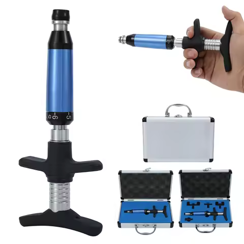 2 Types 6 Levels Manual Chiropractic Spine Adjusting Corrector Tool Forth Massager Chiropractic Ther