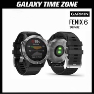 Garmin Fenix 6 / 6X Sapphire Multisport GPS Smartwatch with ElevateTM Wrist Heart Rate Technologyfor Fitness Adventure