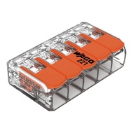 WAGO 221-615 Lever Wire Connector | Compact Terminal Block | 0.5 to 6 mm2 20–10 AWG