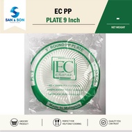 EC PP PLATE 9 Inch Sanandson