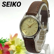 Japanese Fashion Genuine SEIKO Seiko Ladies Watch Quartz Type Popularity Vintage Cute Stylish Gift Fashion Accessories