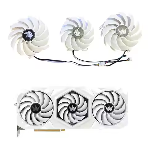 89MM FY09015M12LPA 100MM FY010015M12LPA 4PIN Fan for GALAXY Geforce RTX 3080 3080ti 3090 3090ti HOF 