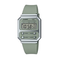 Casio Vintage Digital Green Women Watch A100WEF-3ADF