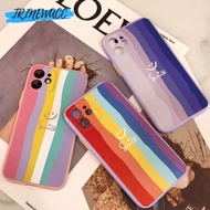 CASE SILICONE SOFT CAS TPU RAINBOW FOR INFINIX HOT 9 PLAY / HOT 10S