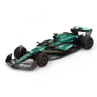 Mini GT MGT00999-L 999 1/64 Aston Martin AMR24 #14 Fernando Alonso 2024 F1 2024 Bahrain GP Diecast S