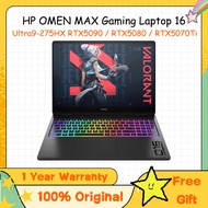 HP OMEN MAX Gaming Laptop 16 Ultra9-275HX RTX5090 / RTX5080 / RTX5070Ti 16 inch 2.5K 240Hz IPS HP Ga