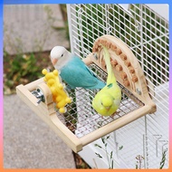 Parrot Perch Platform Bird Toy Ventilated Platform